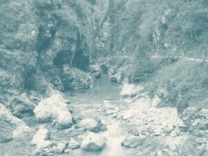 Die Schlucht der Tolminka bei Tolmin